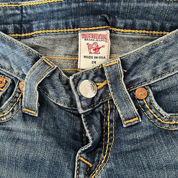 True Religion Low-Rise Jeans — Size 24 - Picture 10 of 12